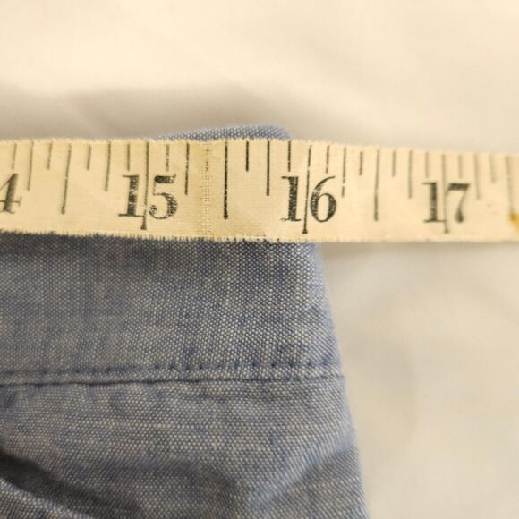 Talbots Womens 6 32x25  Blue The Perfect Crop Stretch Ankle Pants - Picture 5 of 7